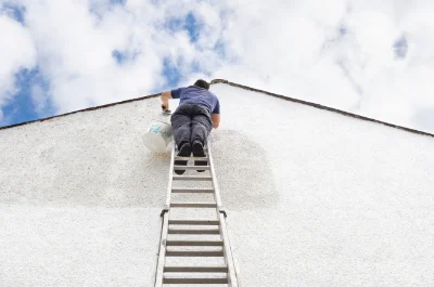 Peinture extérieure à la Monnerie-le-Montel — façades et ravalement